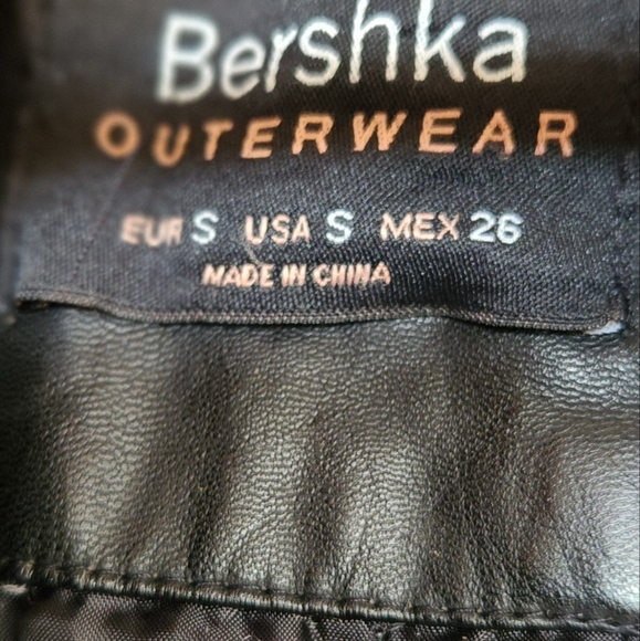 Artificial leather jacket size S - Picture 4 of 4